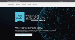 Desktop Screenshot of partnersinleadership.com